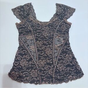 Ann Ferriday Lace Top